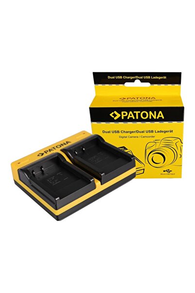 Patona Încărcător dublu Sony NP-BN1 Cybershot DSCT99 DSC-T99 DSCTX5 DSC-TX5 DSCTX7 incl. cablu Micro-USB