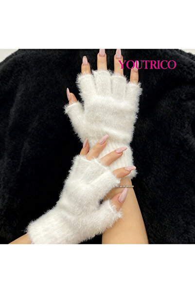 Youtrico Plush Cut Finger Gloves