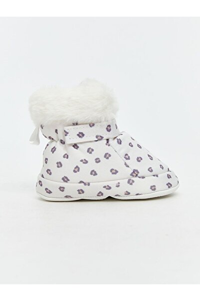 LC Waikiki Lcw Steps Patterned Baby Girl Home Boots