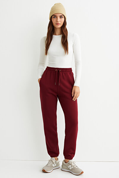 Rich Women's 100% Cotton Two Thread Basic Sweatpants