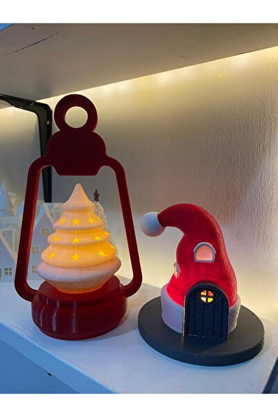 smilechild زينة رأس السنة الجديدة قبعة السنة الجديدة وفانوس السنة الجديدة مع ...