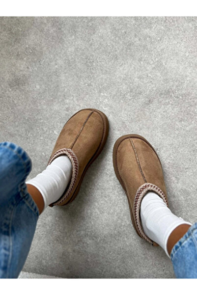 Heyzen KALIN TABAN KÜRKLÜ TERLİK VİZON