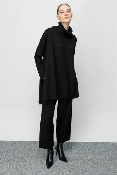 Ghisa YENİ KADIN DEGAJE YAKA TRİKO TAKIM 5KOBTKM4158