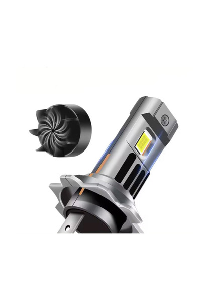 XL Set of 2 LED bulbs H7 with fan 60W/set ​​12V