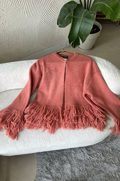Poliyance Feza Salmon Cardigan