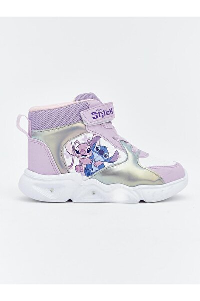 LC Waikiki Lcw Steps Lilo and Stitch Printed Baby Girl Sneakers