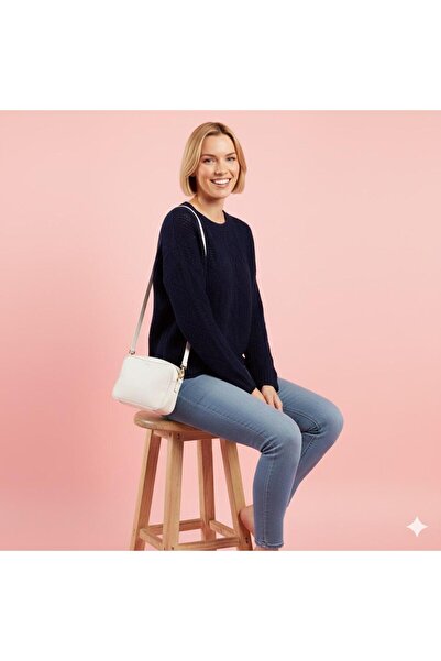 Lal Triko Lace-Like Knit Knitwear Bluse 11056