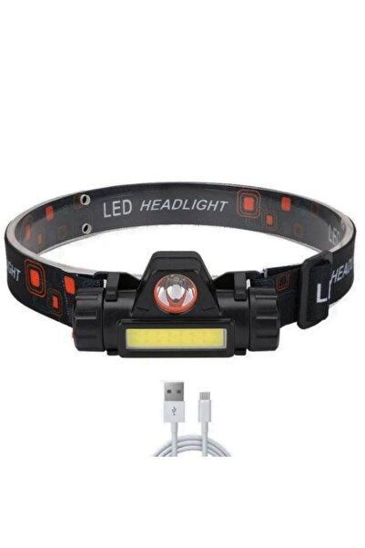 zeevos High Power HeadLamp USB - Headlamp LED/COB, magnetic, 18650 Li-ion, USB-C