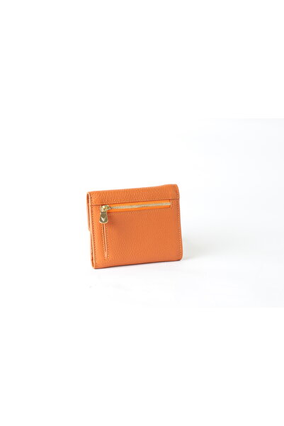 Ahıska Deri Ahıskha Women's Leather Wallet with Cover 2027