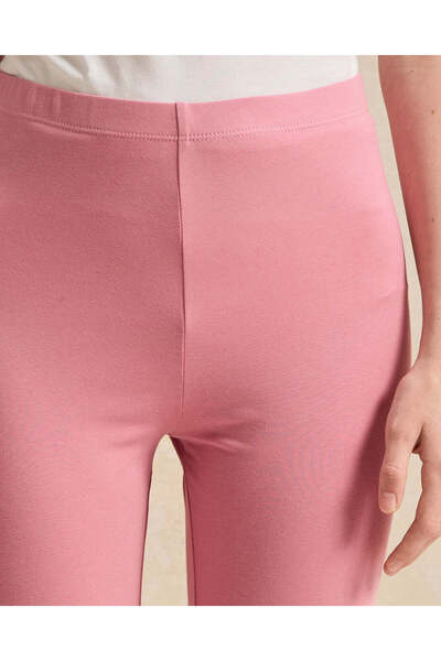 REDTAG Senior Girls Pink Basic Leggings