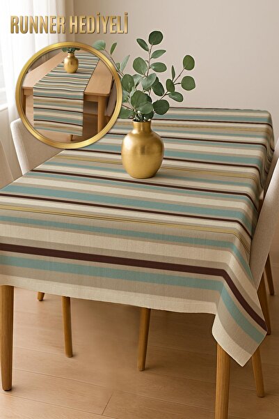 Dolce Mariee Față de masă elegantă, rezistentă la pete, cu textura MSRT012