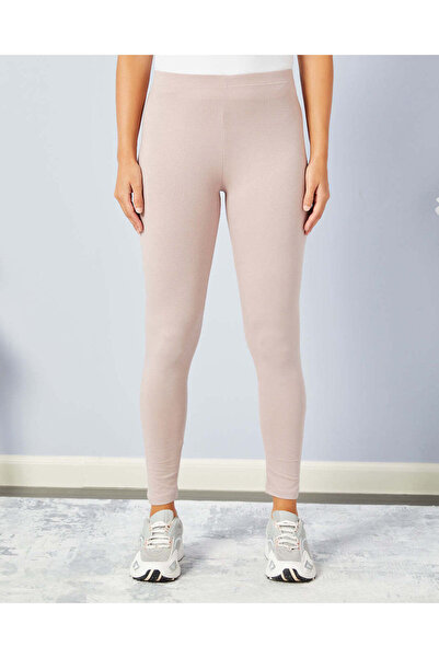 REDTAG Women Beige Full Length Legging