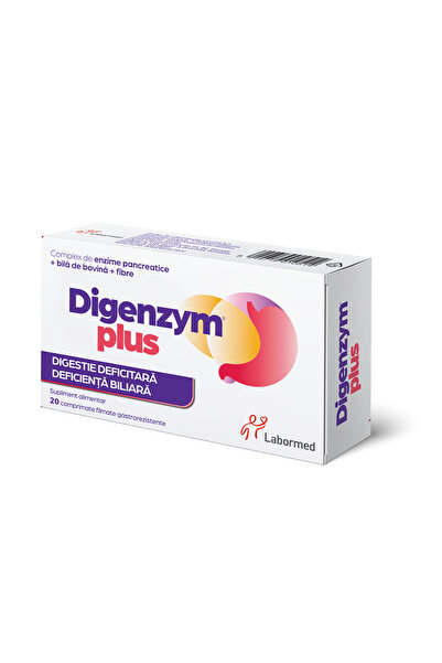 LABORMED Digenzym Plus, 20 comprimate