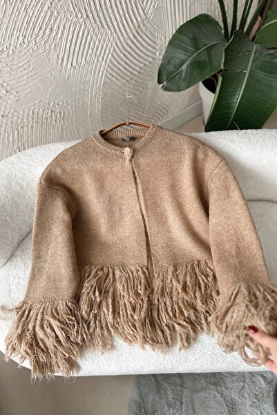 Poliyance Feza Camel Cardigan