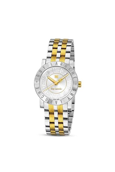 Guy Laroche Alex 29mm Women's Analog Swiss Watch with Two-tone Stainless Stee...