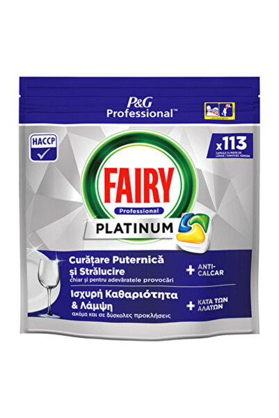 Fairy Professional Platinum Detergent Masina Spalat Vase 113 capsule