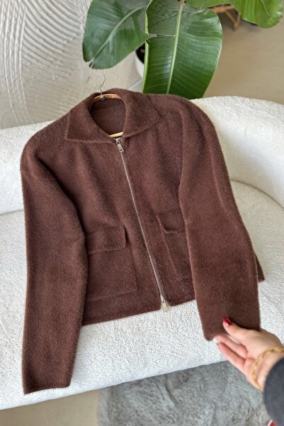 Poliyance Benay Brown Cardigan