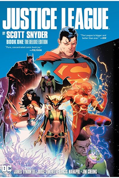 DC COMICS JUSTICE LEAGUE BY SCOTT SNYDER DLX ED HC BOOK 01
