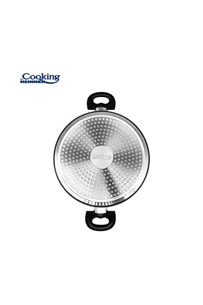 Heinner Forged Aluminium Saucepan 24x10 cm, 3.8 L, Onix, Cooking by