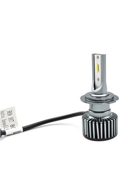 Ruan Set of 2 LED Car Bulbs H7 R9 power 80W 6000 lumens temperature 6000K