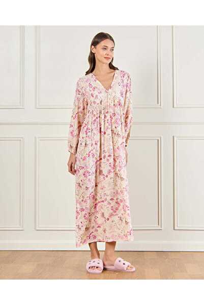 REDTAG قميص نوم نسائي مطبوع باللون الوردي