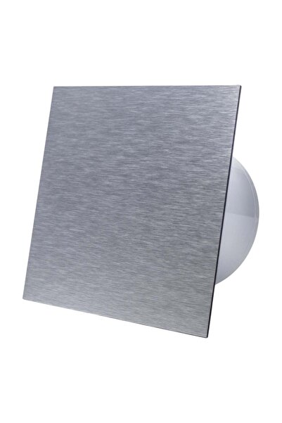 ECOVENT Bathroom fan DECORA, Ø125, Super Silent, Plexiglas, Non-return valve, 140 m3/h, Silver