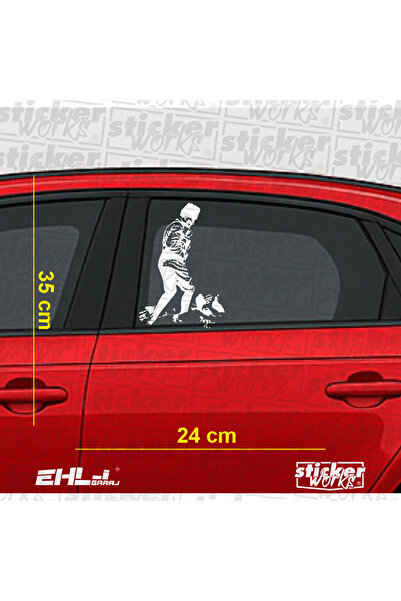 Sticker Works ملصق زجاج أتاتورك