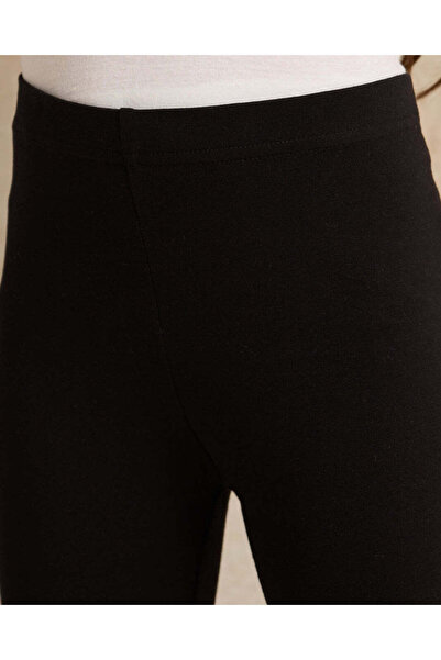 REDTAG Girls Grey And Black Cycling Shorts (Pack of 2)