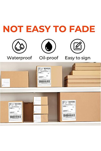 Genaric 2 Rolls, 700 Labels 4"x6" Direct Thermal Shipping Label with,2 Roll - 350 Labels per Roll