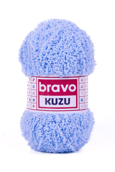 Bravo خيط صوف 709 أزرق فاتح للأطفال 100 جرام 100 متر خيط حياكة للأطفال