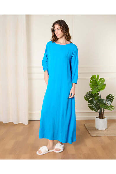 REDTAG Women Blue Nightgown