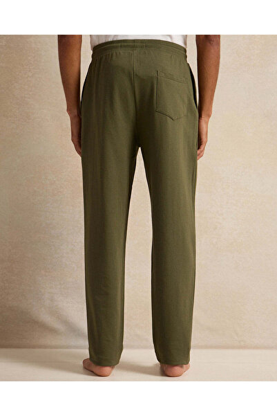 REDTAG Men Olive Pyjama Bottom