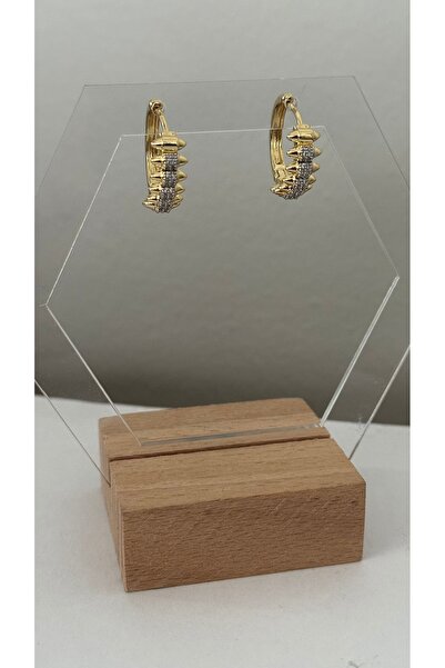 mibrillo Nail Model Hoop Earrings Serenay Earrings