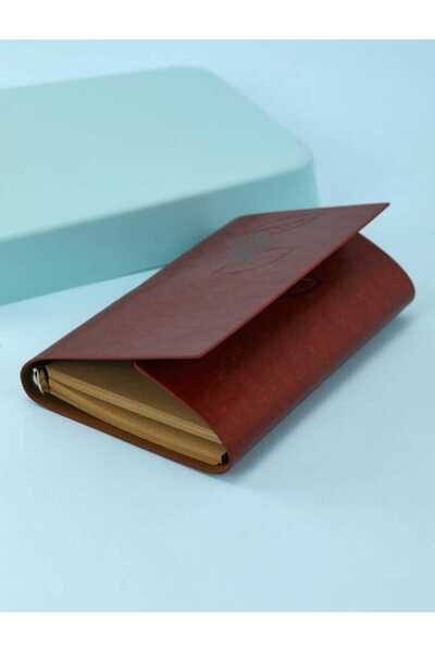 mr shopping Mr Leather Kraft Paper Notebook and Pen Set Agenda Pen Gift Special Design Teacher's Day