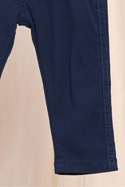 REDTAG Infant Boys Navy Belted Trousers