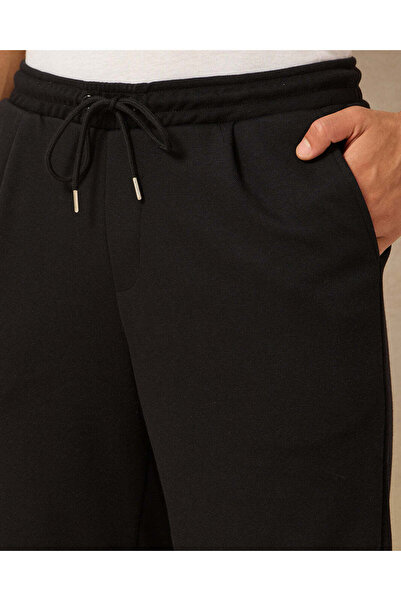 REDTAG Men Black Plain Active Shorts