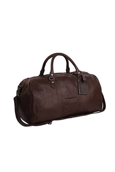 The Chesterfield Brand The Chesterfield Brand unisex travel bag, soft leather, William, Dark brown