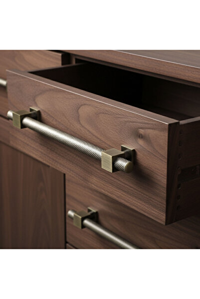 Badem10 Martel Antique Metal 224 mm Mâner pentru mobilă Mâner pentru ușă dulap sertar Mâner pentru ușă Design durabil