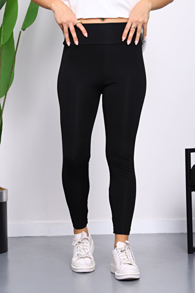 İmajButik Black High Waist Diving Tights