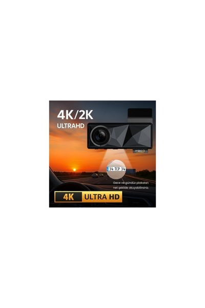 Mieco A11 4K Ultra HD Araç içi Kamera