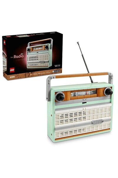 LEGO LEGO® Icons Creator - Radio portabil retro, 906 piese, 230x320x70mm