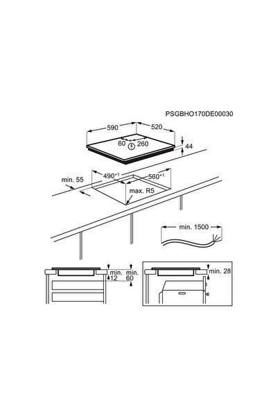 Other Płyta indukcyjna ELECTROLUX EIV634