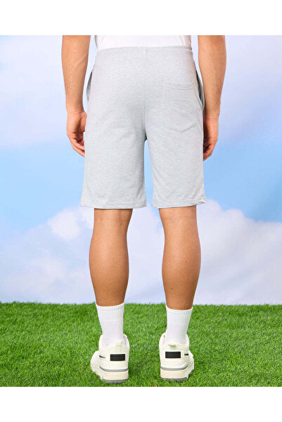 REDTAG Men Grey Solid Active Shorts