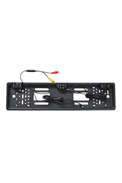MOHAMED License plate holder set with reversing camera and parking sensors