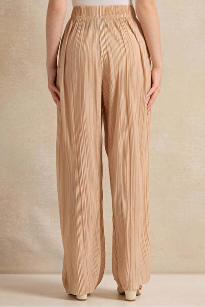 REDTAG Senior Girls Beige Pleated Culottes