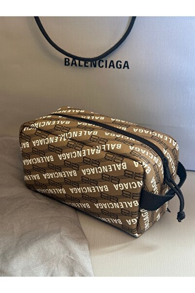 Balenciaga Logo Ribbon Pouch – Original, Made in Italy