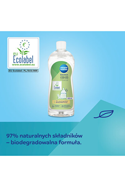 Canpol babies DETERGENT LICHID HIPOALERGENIC PT. BIBEROANE-TETINE, 500ML