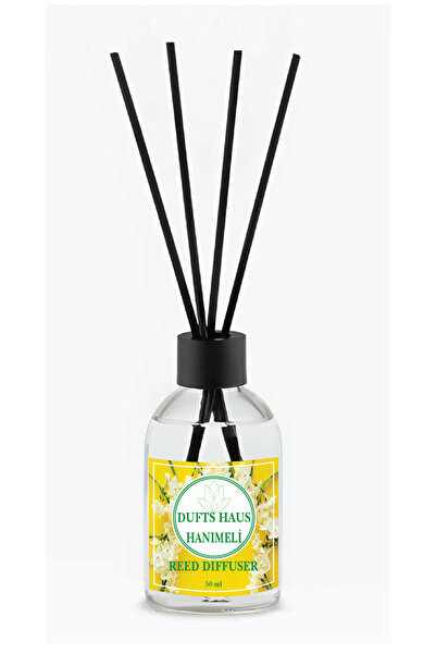 duftshaus Hanımeli Dekoratif Çubuklu Oda Kokusu Esansiyel Uçucu Yağ Salon Ban...
