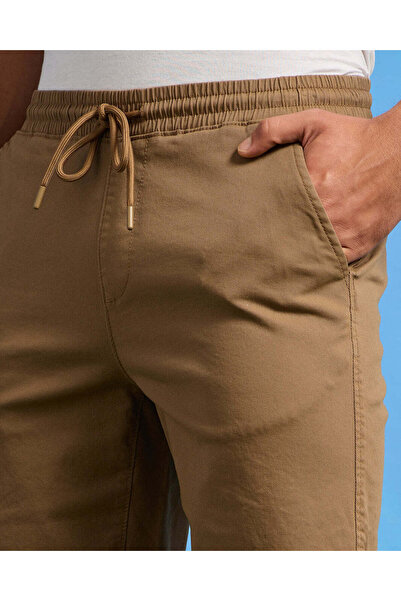 REDTAG Men Brown Pull On Shorts