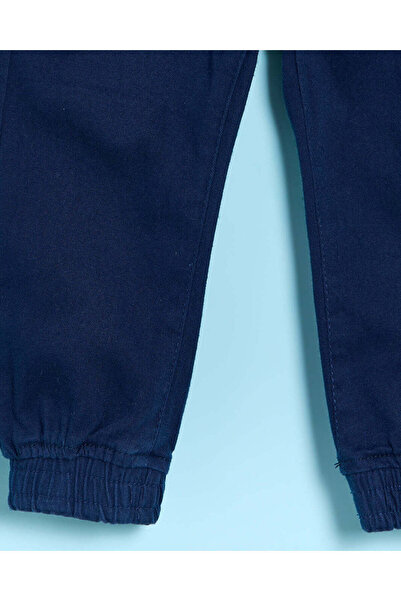 REDTAG Infant Boys Navy Basic Joggers